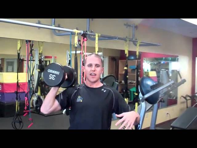 You are currently viewing One Arm Military Dumbbell Press By Brett Klika