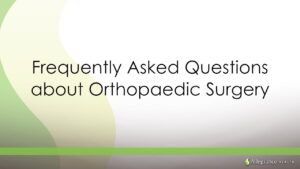 Orthopedics Video – 3