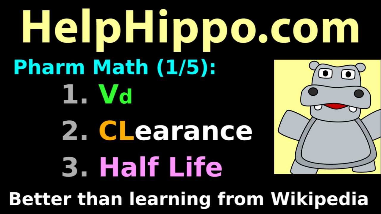 You are currently viewing Pharmacokinetics: Vd, Clearance, Half-life: Calculation Drug Distribution, Elimination, Rate