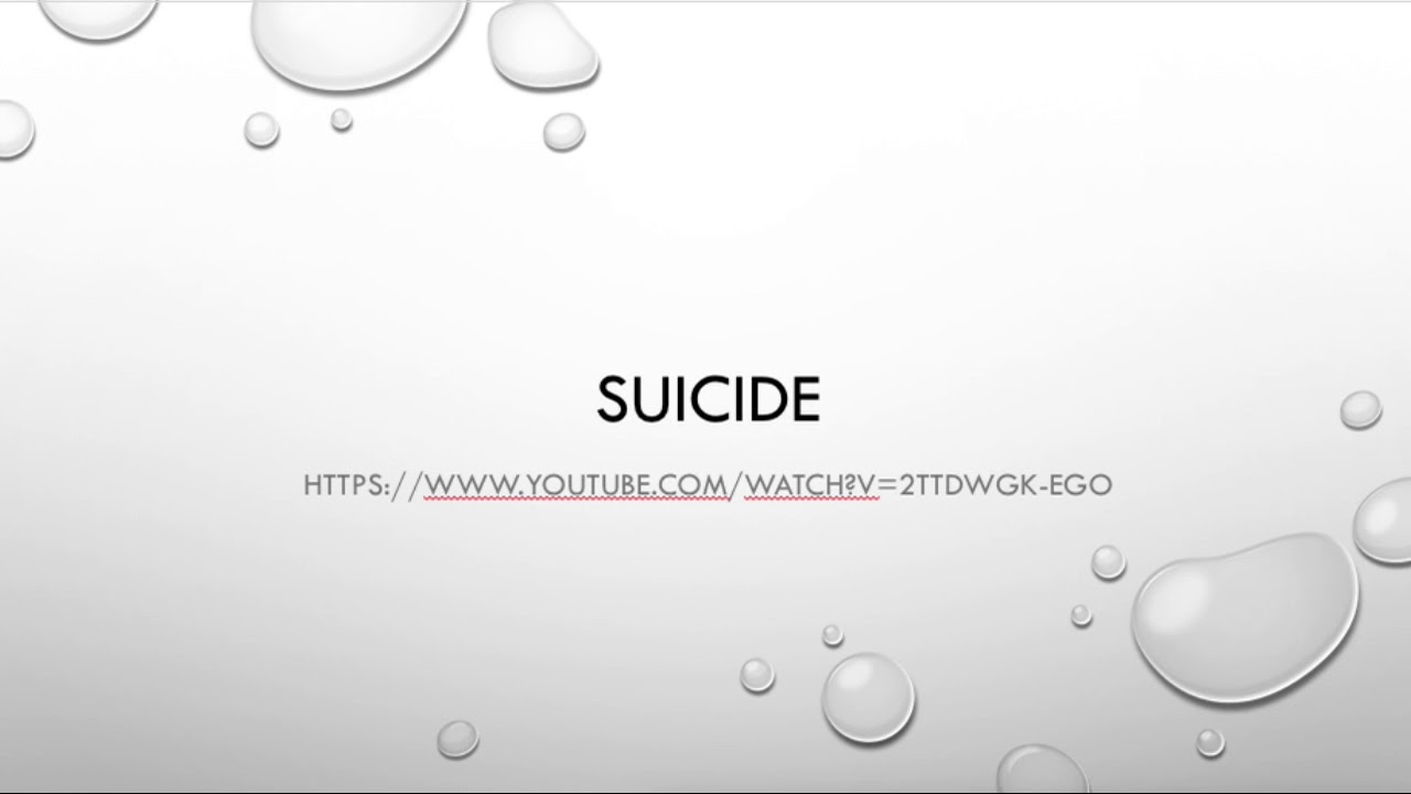 You are currently viewing Suicide Psychology/ Psychiatry Video – 3
