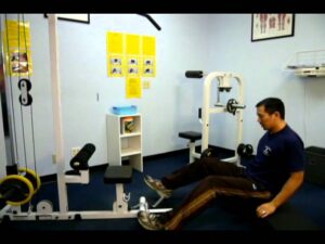 Riverside Chiropractor Dr Wong, Upper Back Seated Row Exercise