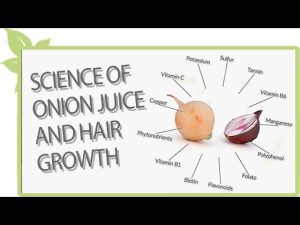 Read more about the article Science of ONION JUICE and natural hair growth