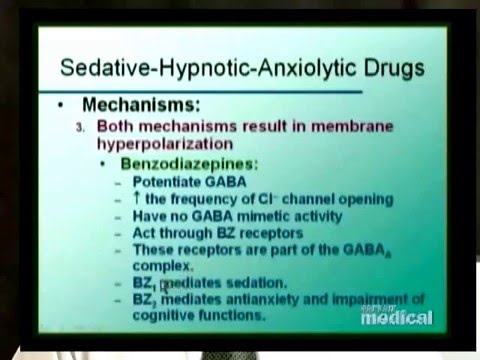 You are currently viewing Sedative-Hypnotic-Anxiolytic drugs (pharmacology)