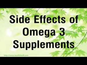 Side Effects of Omega 3 Supplements | BestFishOill.com