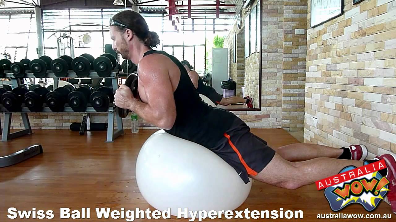 You are currently viewing Swiss Ball Weighted Hyperextension