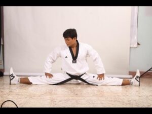 Taekwondo stretching exercises