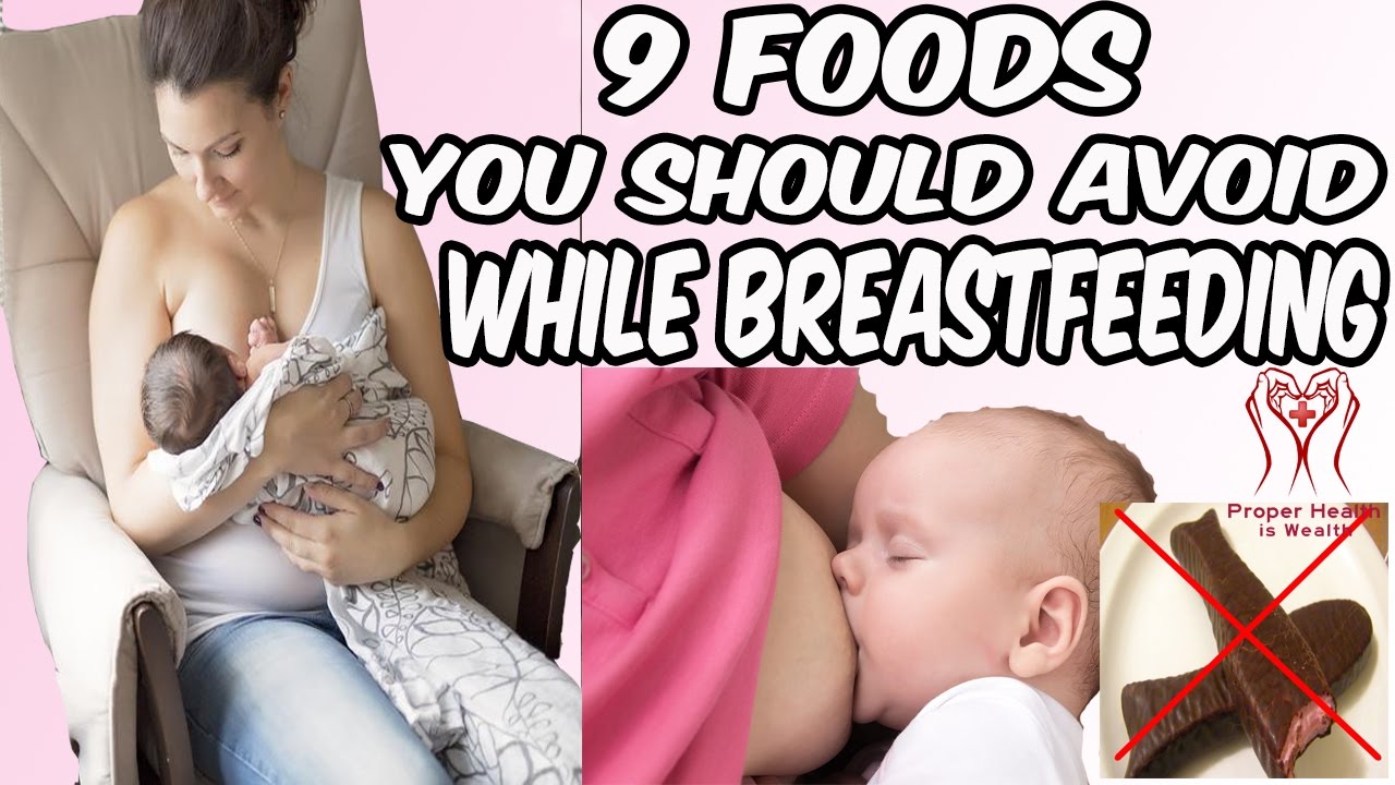 You are currently viewing Top 9 Foods You Should Avoid While Breastfeeding – The Breastfeeding Diet – Tips for Moms