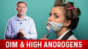 Using DIM For High Androgen to Help Facial Hair, Cystic Acne & Alopecia | Dr.Berg