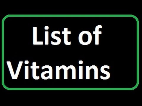 You are currently viewing Vitamin names and functions || List of vitamins