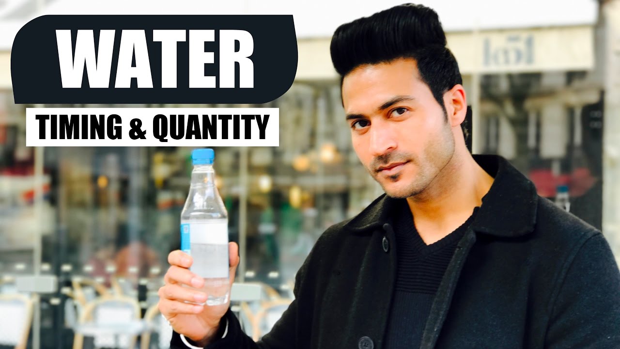 You are currently viewing WATER – When to Drink & How much to Drink | Info by Guru Mann