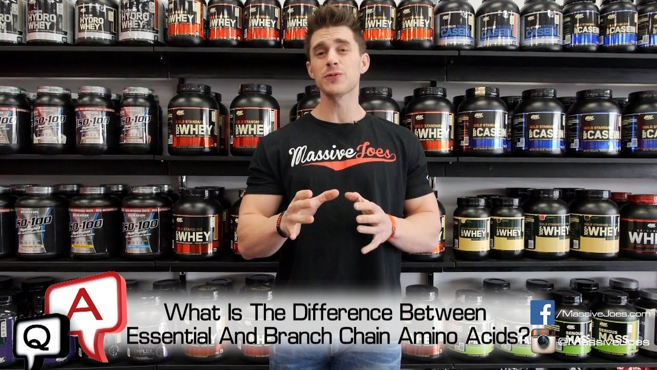 You are currently viewing What Is The Difference Between BCAAs and EAAs? MassiveJoes.com MJ Q&A Essential Amino Acids