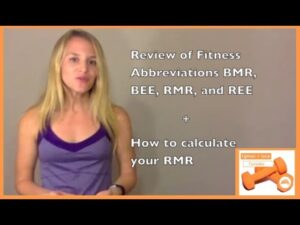 What is BMR? Learn all about BMR and calculate your RMR in this week’s video