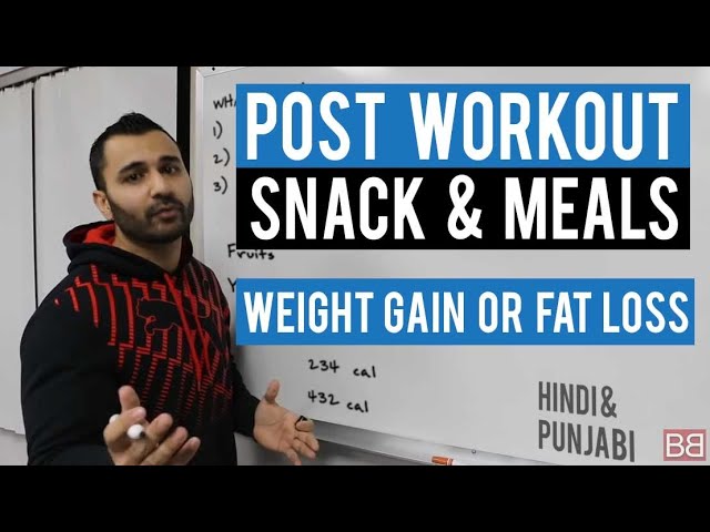 You are currently viewing What to EAT AFTER EXERCISE (Post Workout)! (Hindi / Punjabi)