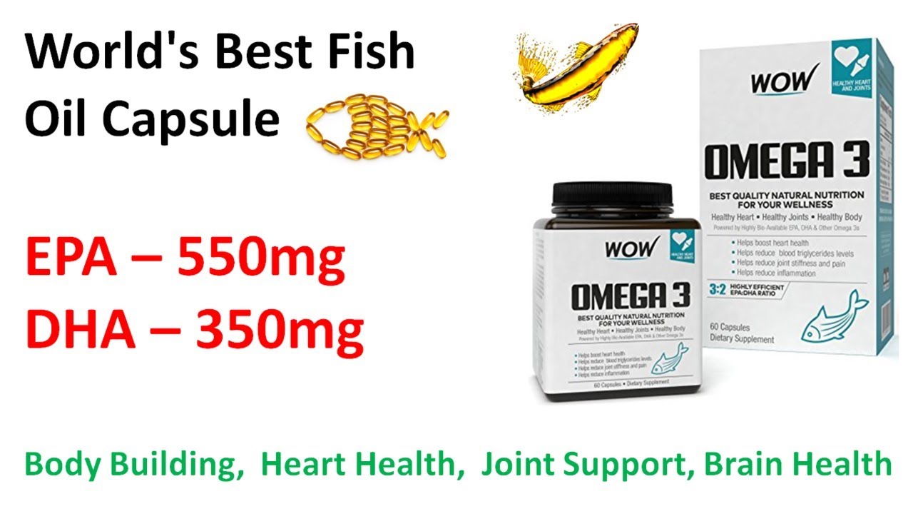 You are currently viewing World’s Best Fish Oil Capsule | WOW Omega – 3 Fish Oil Capsule Supplement Review in Hindi