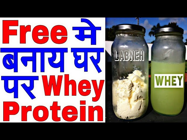 You are currently viewing how to make whey protein hindi/whey protein kese bnay/how to make protein powder at home hindi