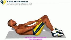 8 Min Abs Workout, how to have six pack ( HD Version )