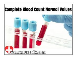 Complete Blood Count with Normal Values