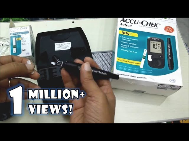 You are currently viewing How to use Accu Chek Active Blood Glucose Monitoring system | Accu Chek Demonstration