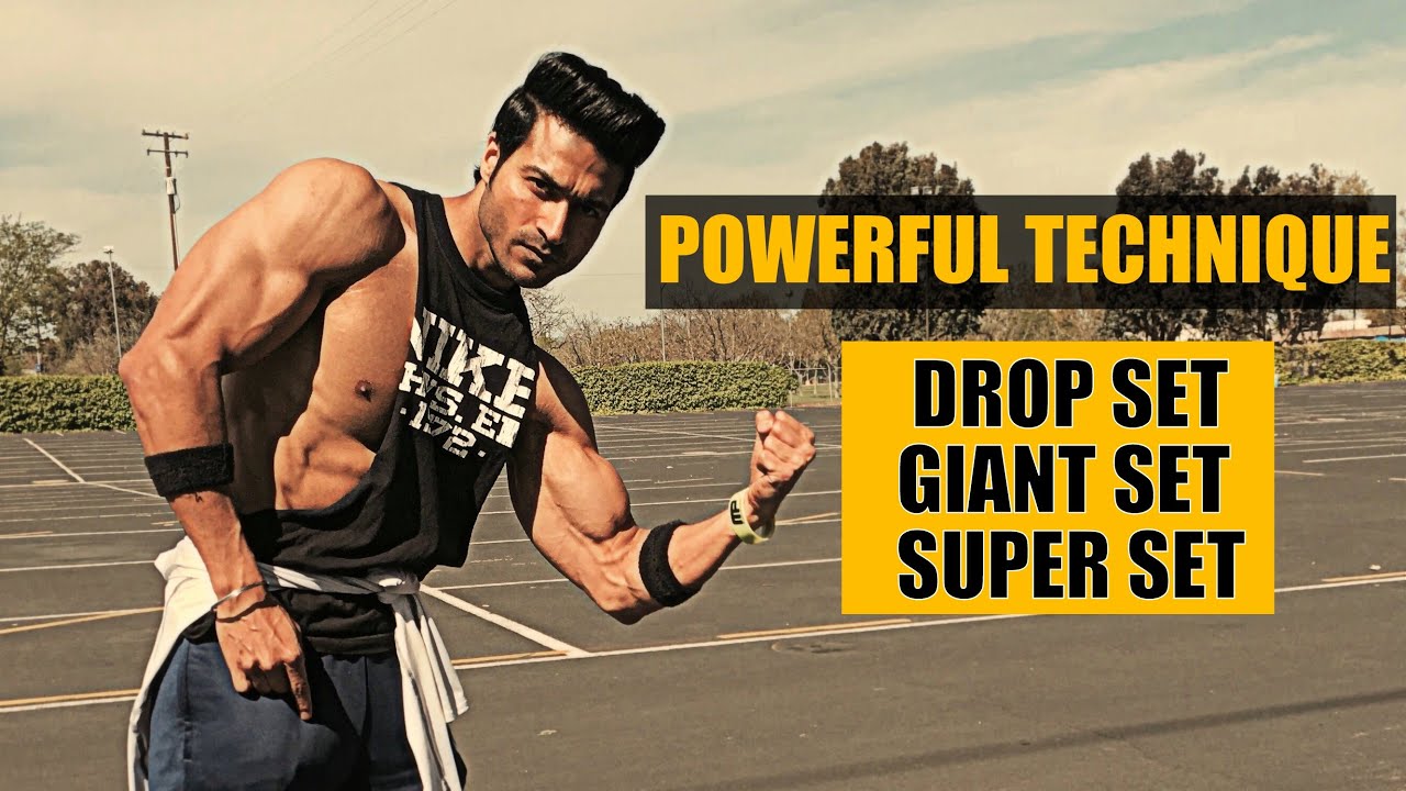 You are currently viewing Most POWERFUL Techniques |  DROP Set vs GIANT Set vs SUPER Set | by Guru Mann