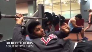 The Physics of the Bench Press: Power vs. Repetitions