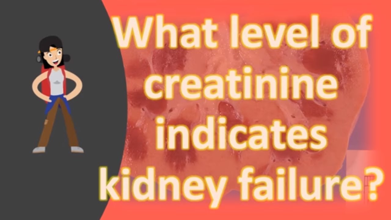 You are currently viewing What level of creatinine indicates kidney failure ?