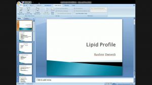 lipid profile ppt