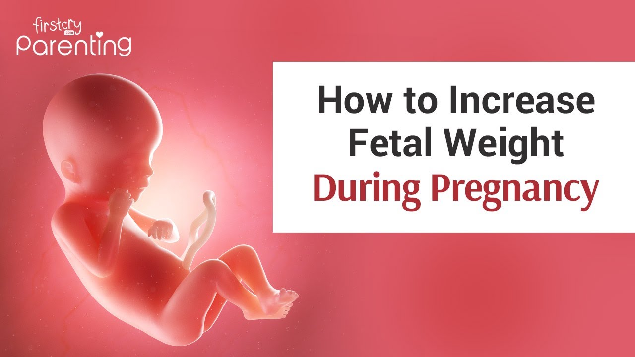 You are currently viewing How to Increase Fetal Weight During Pregnancy