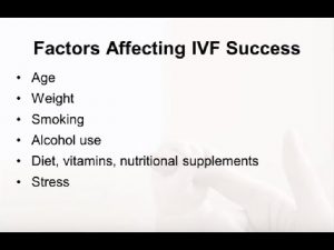 Preparing for In Vitro Fertilization (IVF): Lifestyle Factors