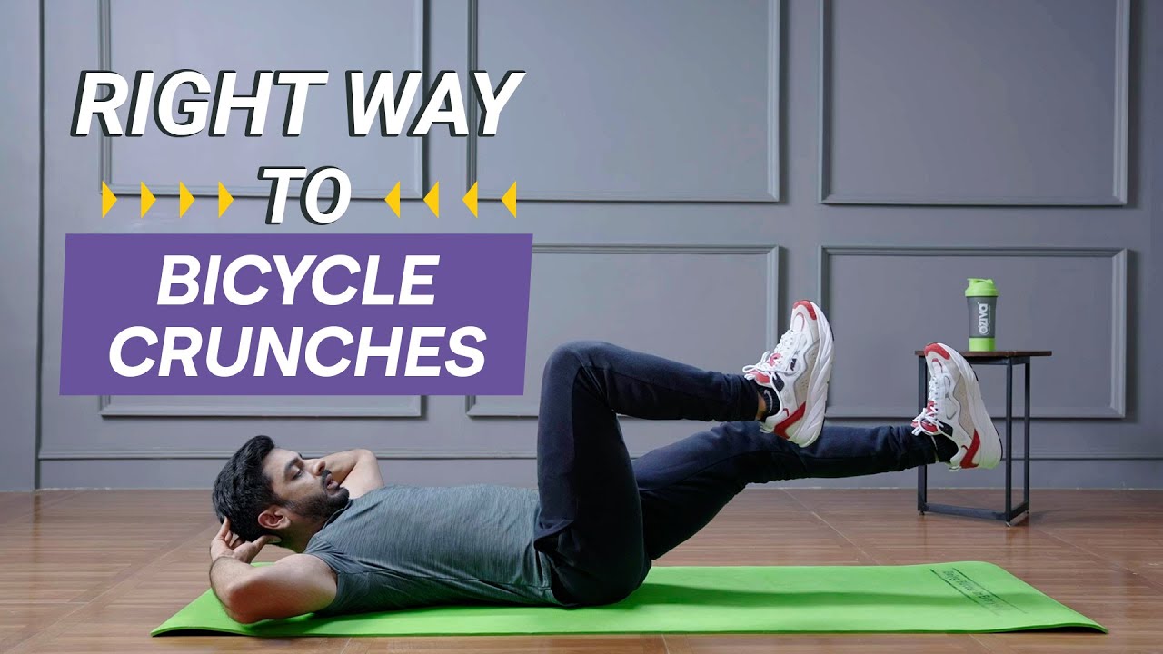 You are currently viewing The Right Way To Bicycle Crunch | Bicycle Crunch | Crunch | Fitness Video | How to Crunch? I OZiva