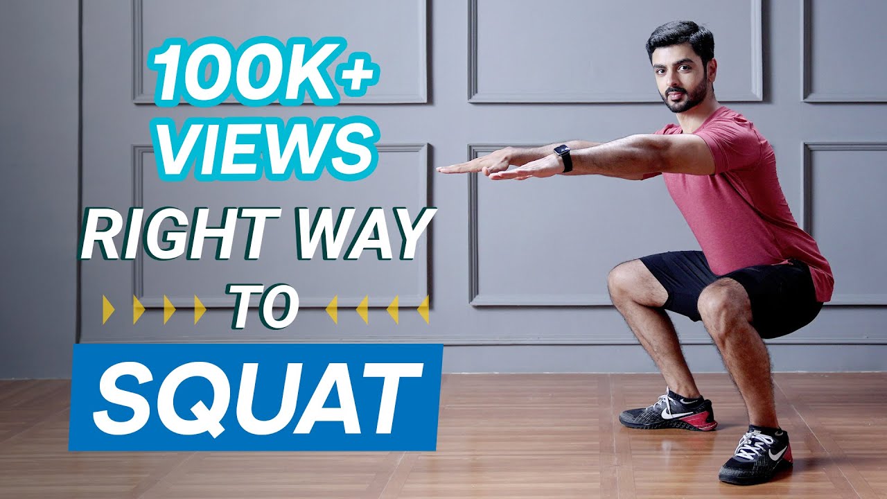 You are currently viewing The Right Way To Squat | Squat Exercise | Fitness Video | How to Squat? I OZiva