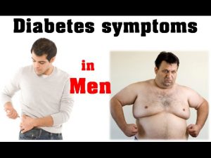 Diabetes symptoms in men | early diabetes symptoms in men
