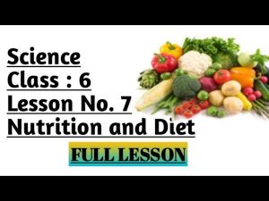 Science/Class 6/Lesson No. 7/Nutrition and Diet/Full Lesson