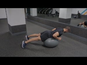 stability ball hyperextension
